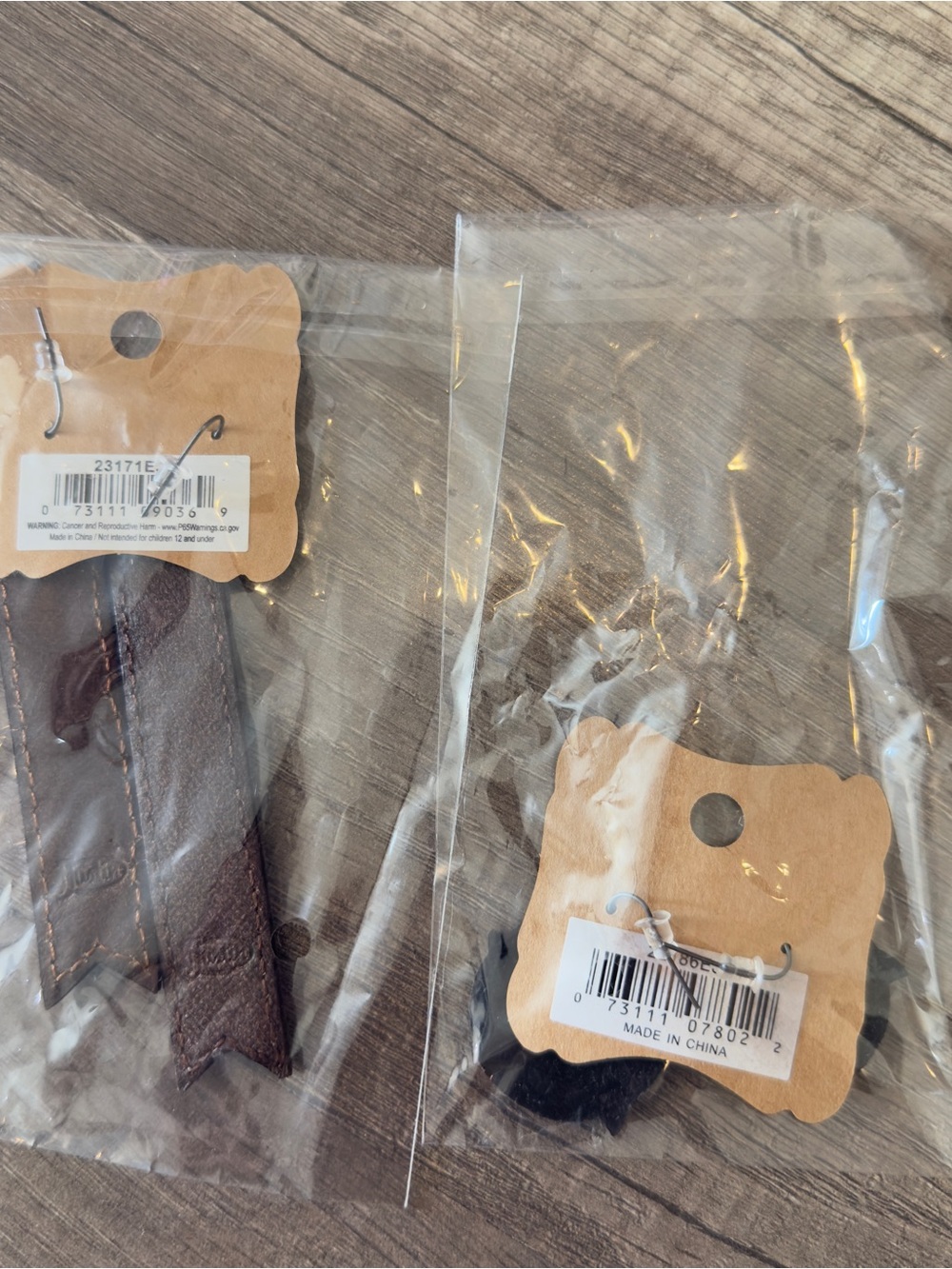 NEW Justin Boots Genuine Leather Earrings - Picture 4 of 4